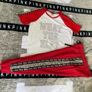PINK Victoria Secret bling set